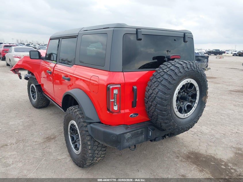 2021 FORD BRONCO 2.7L V-6 DI, DOHC, V(VIN: 1FMEE5DP2MLA67341