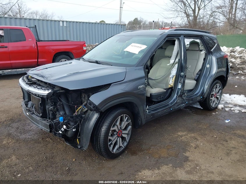 2021 Kia Seltos 1.6 Sx Turbo grey Lot 111044301830 Vin KNDETCA29M7203707