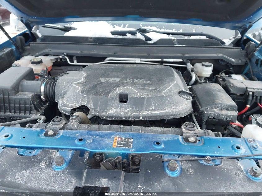 VIN 1GCGTCEN5N1300341 2022 CHEVROLET COLORADO 4WD  SHORT BOX LT