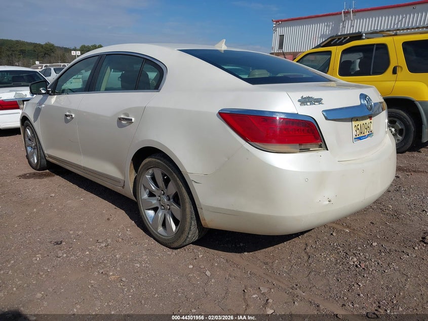 Vin: 1g4gc5ed4bf203757, lot: 44798336, buick lacrosse cxl 20113