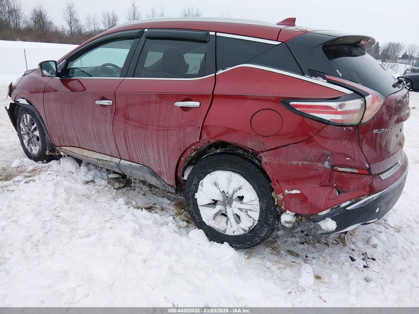 2016 Nissan Murano Sl