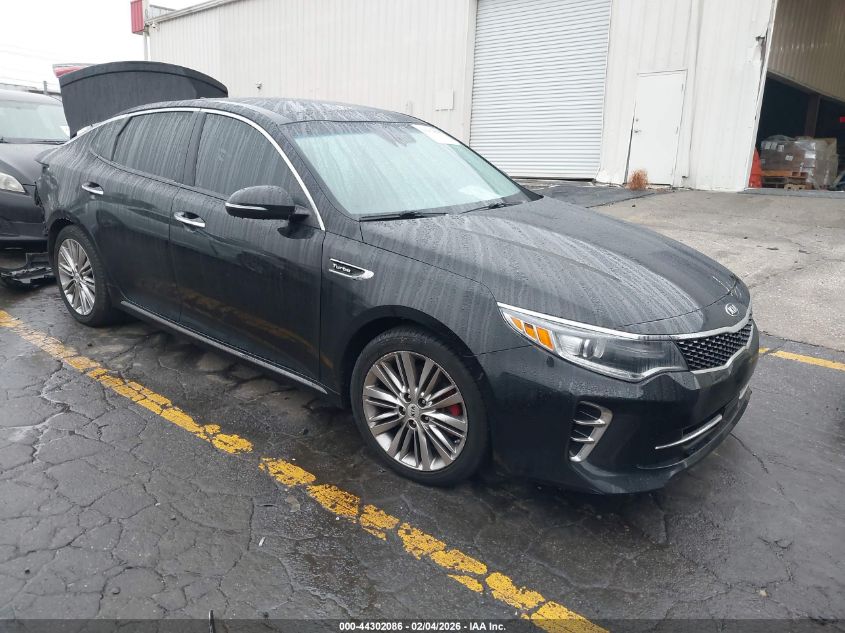 2016 Kia Optima Sxl Turbo