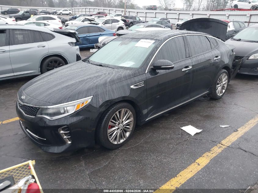 2016 Kia Optima Sxl Turbo