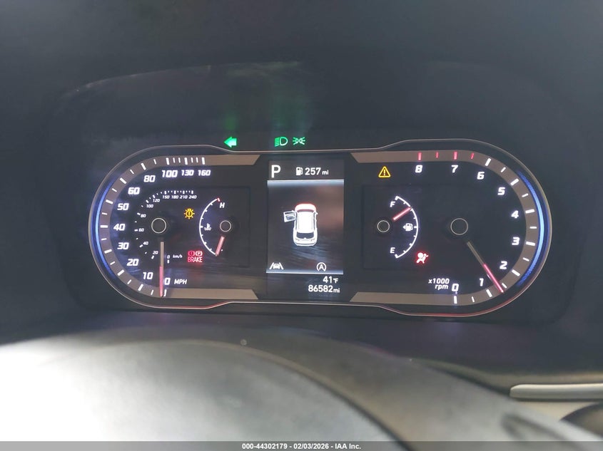2022 HYUNDAI TUCSON 2.5L I-4 DI, DOHC, V(VIN: 5NMJB3AE0NH048986