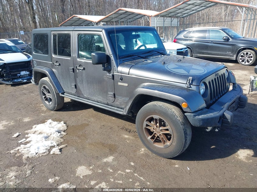2018 Jeep Wrangler Jk Unlimited Freedom Edition 4X4