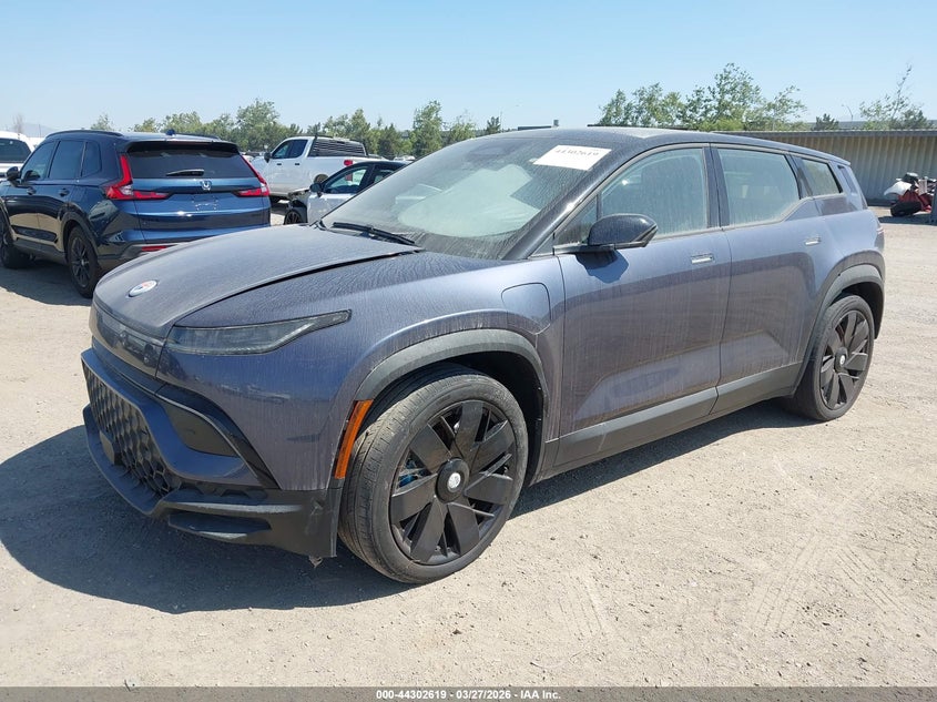 Vin: vcf1zbu22pg002335, lot: 44799000, fisker ocean one 20232