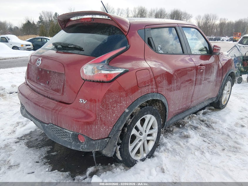 2015 Nissan Juke Nismo/S/Sl/Sv