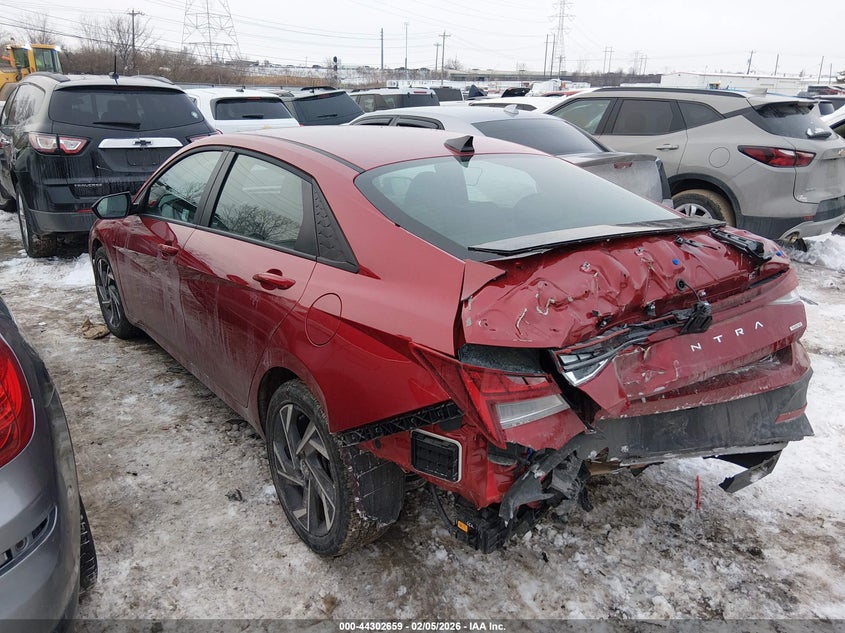 2025 Hyundai Elantra Hybrid Sel Sport