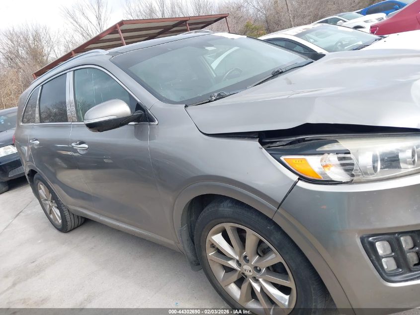 2018 Kia Sorento 3.3L Sxl VIN: 5XYPK4A50JG386411 Lot: 44302690