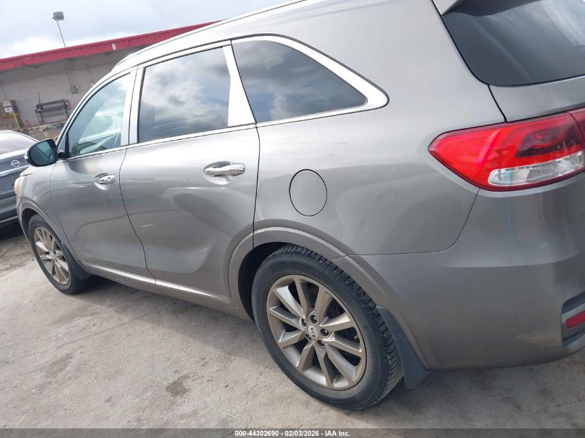 2018 Kia Sorento 3.3L Sxl VIN: 5XYPK4A50JG386411 Lot: 44302690