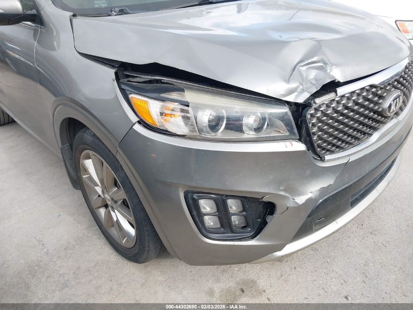 2018 Kia Sorento 3.3L Sxl VIN: 5XYPK4A50JG386411 Lot: 44302690