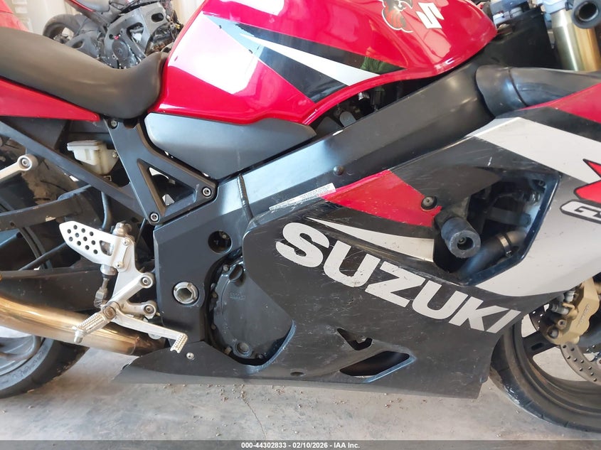 2005 Suzuki Gsx-R600 K VIN: JS1GN7CA452110049 Lot: 44302833