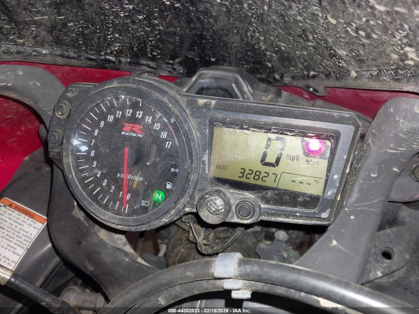 2005 Suzuki Gsx-R600 K VIN: JS1GN7CA452110049 Lot: 44302833