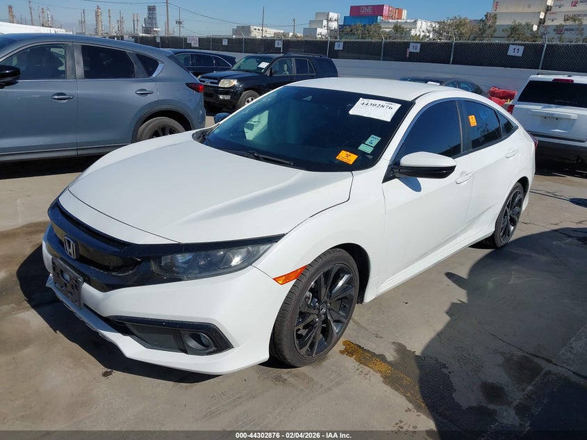 VIN 2HGFC2F81LH549895 2020 HONDA CIVIC SPORT