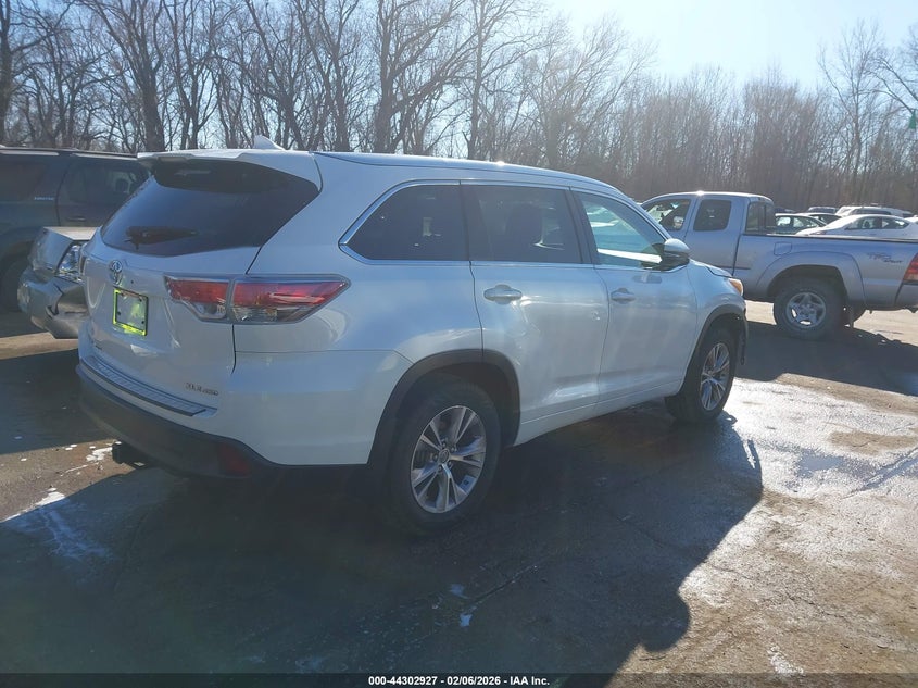 2015 Toyota Highlander Xle V6