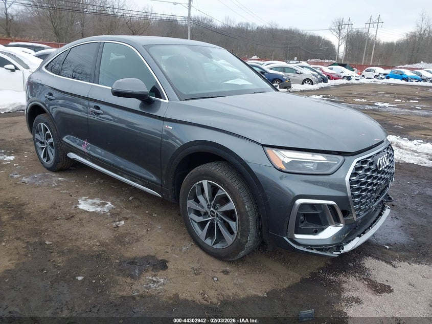 2022 Audi Q5 Sportback Premium Plus 45 Tfsi S Line Quattro S Tronic