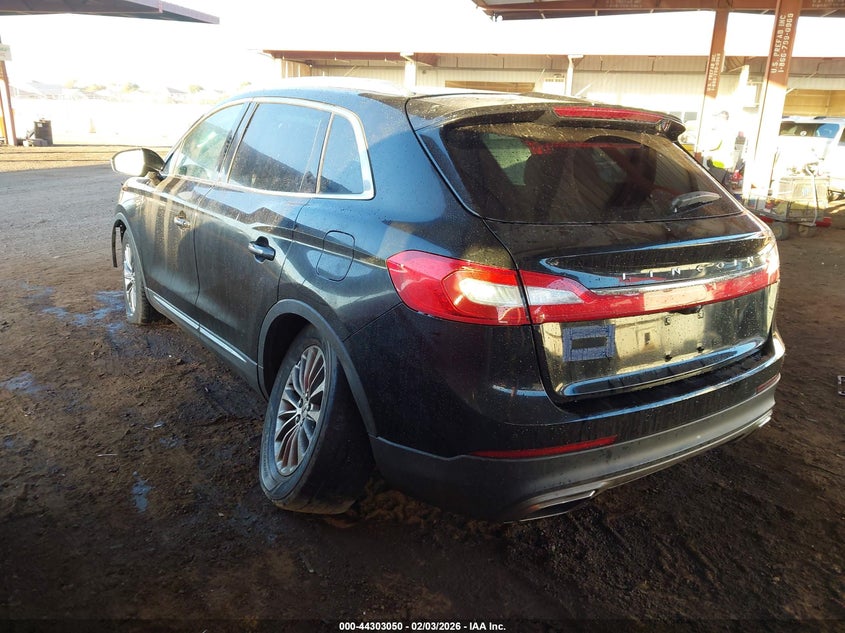 2016 Lincoln Mkx Select