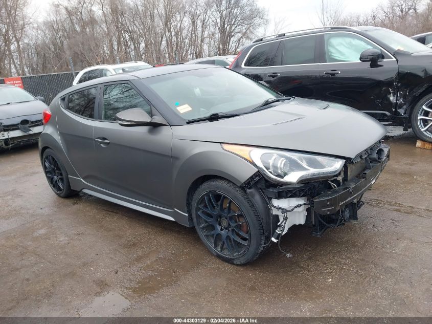 2013 Hyundai Veloster Turbo W/Black