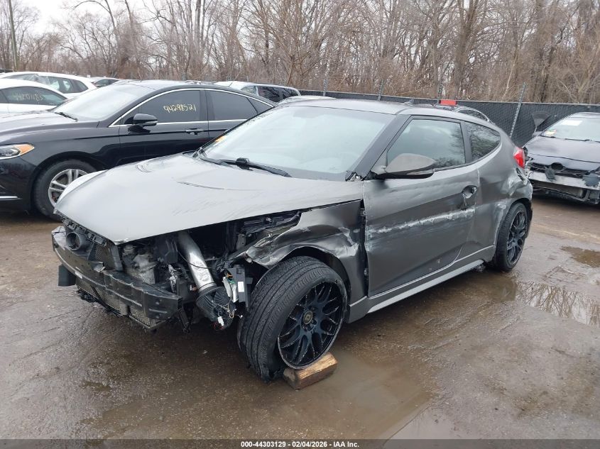 2013 Hyundai Veloster Turbo W/Black
