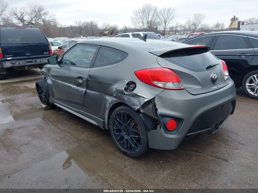 2013 Hyundai Veloster Turbo W/Black