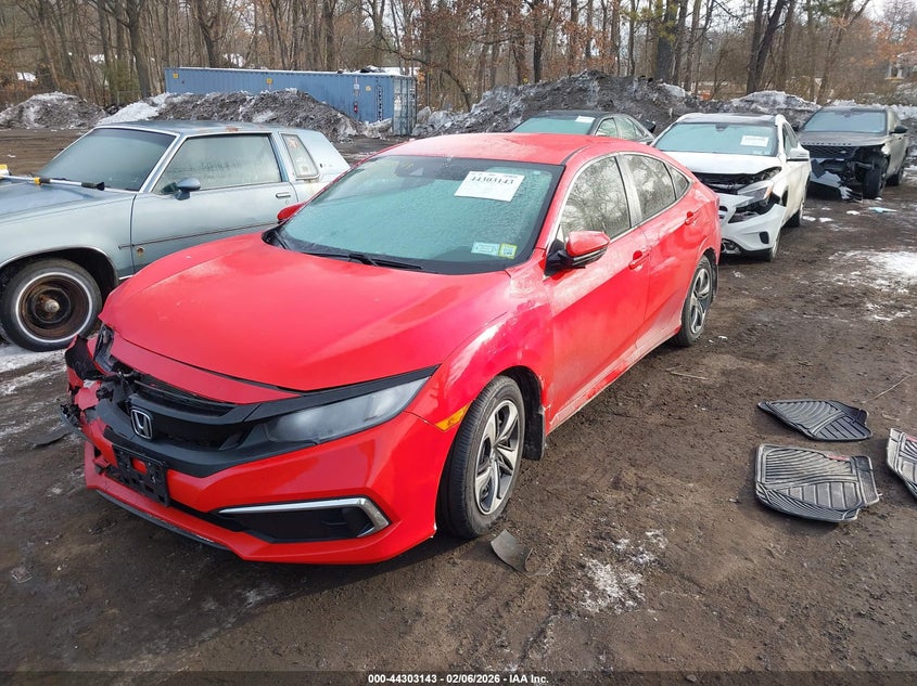 2020 Honda Civic Lx 2HGFC2F65LH503212 photo 1