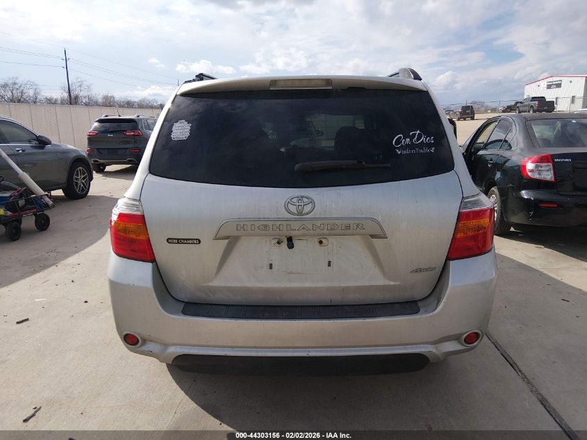 2010 Toyota Highlander Base V6 VIN: JTEBK3EH2A2155279 Lot: 44303156
