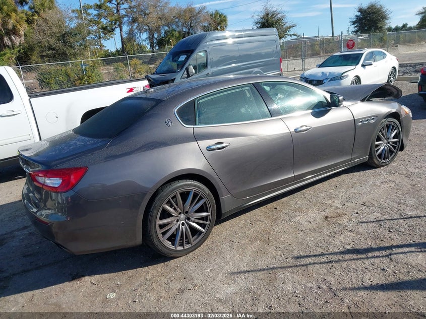 Vin: zam56ypa6k1335614, lot: 44799573, maserati quattroporte s 20194
