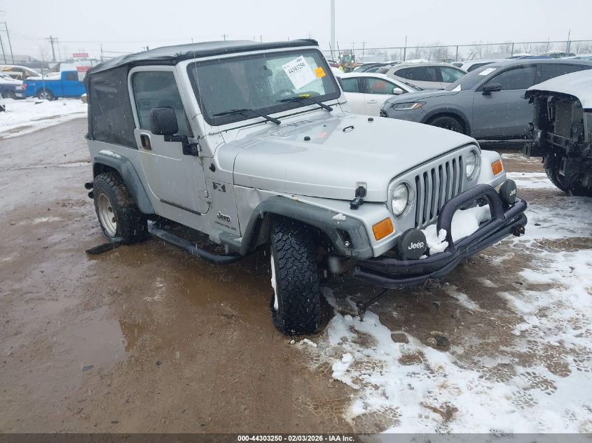 2003 Jeep Wrangler X