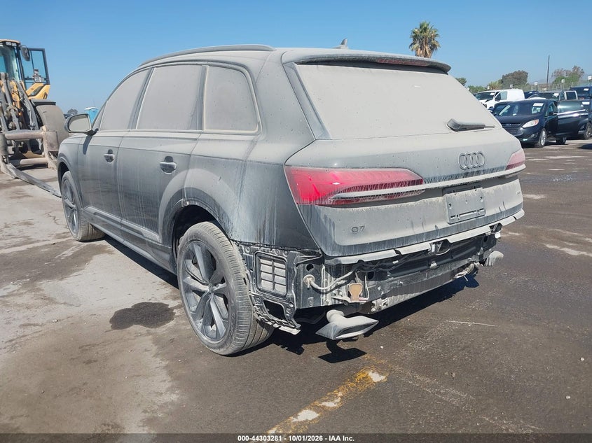 Vin: wa1lvbf71sd024778, lot: 44799661, audi q7 premium plus 55 tfsi quattro tiptronic 20253