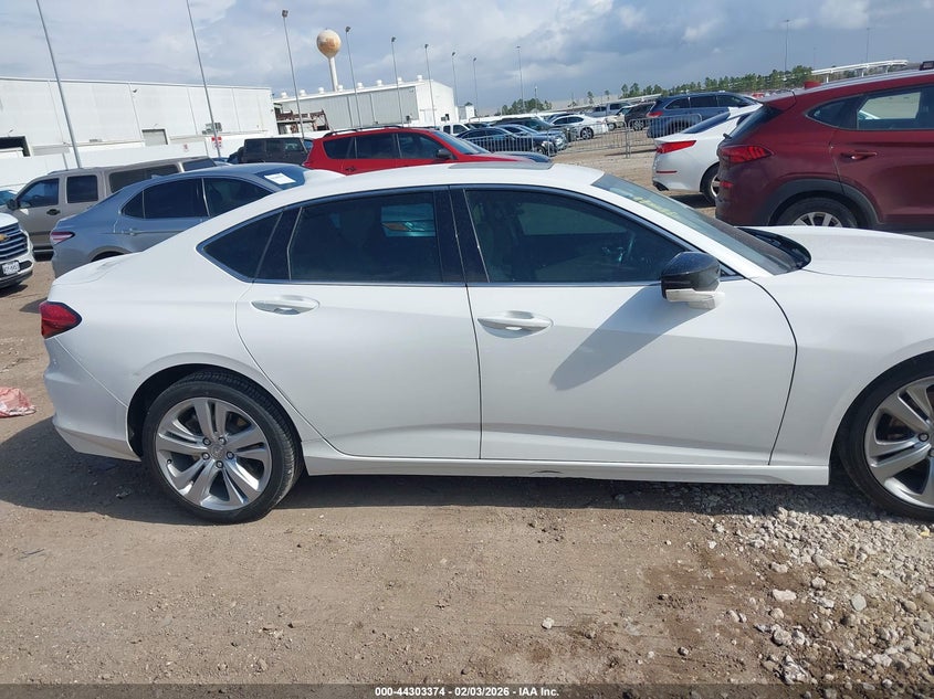 2021 Acura Tlx Technology Package VIN: 19UUB5F48MA007931 Lot: 44303374