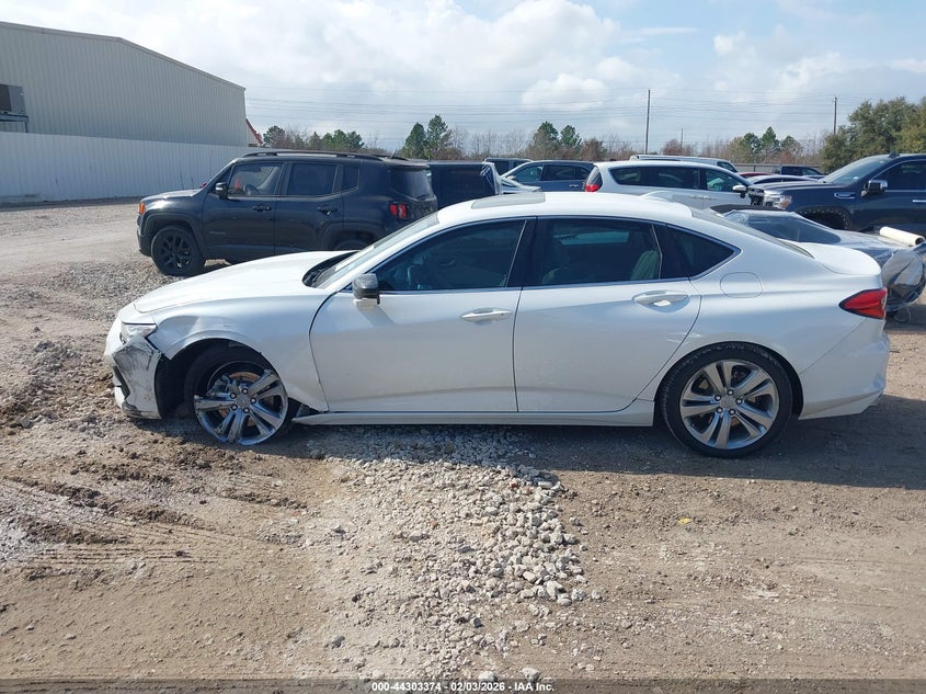 2021 Acura Tlx Technology Package VIN: 19UUB5F48MA007931 Lot: 44303374