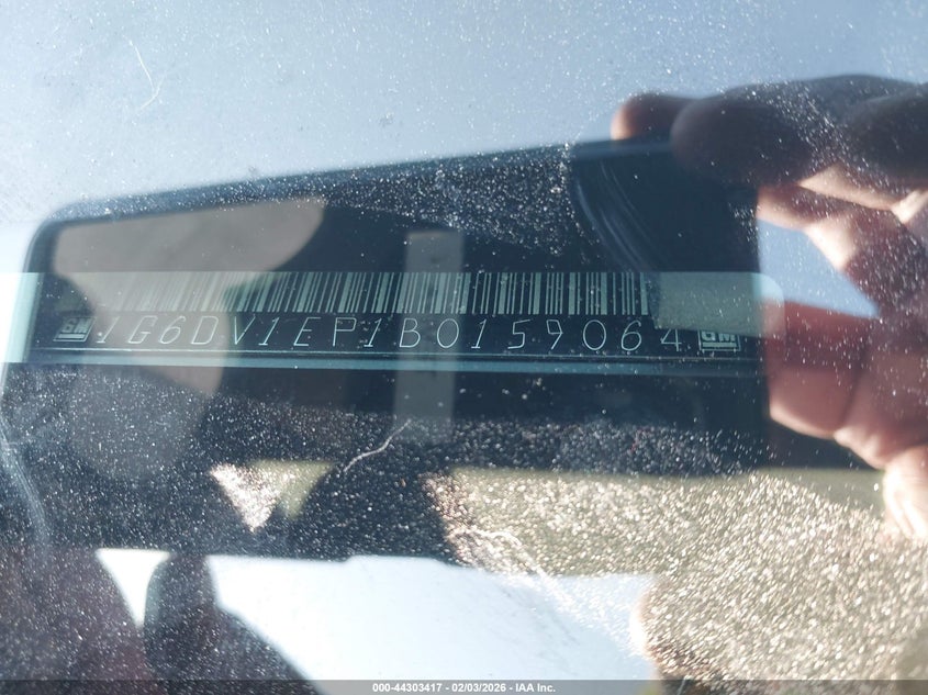 2011 Cadillac Cts-V VIN: 1G6DV1EP1B0159064 Lot: 44303417