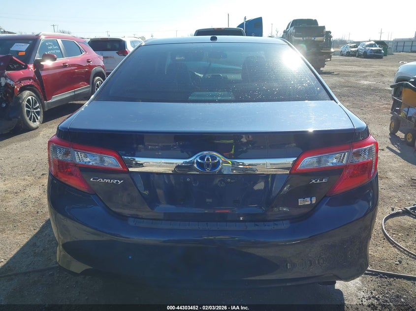 2014 Toyota Camry Hybrid Xle VIN: 4T1BD1FK1EU115911 Lot: 44303452