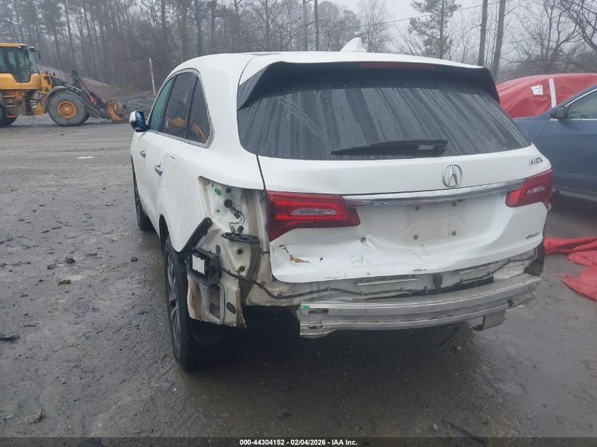 2015 Acura Mdx Technology Package