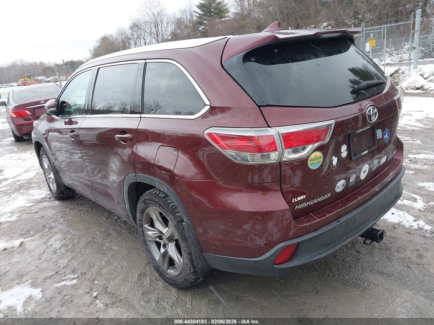 2015 Toyota Highlander Limited Platinum V6