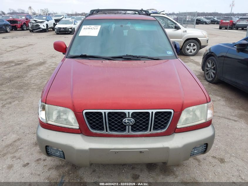 2001 Subaru Forester S VIN: JF1SF65551H763607 Lot: 44304213