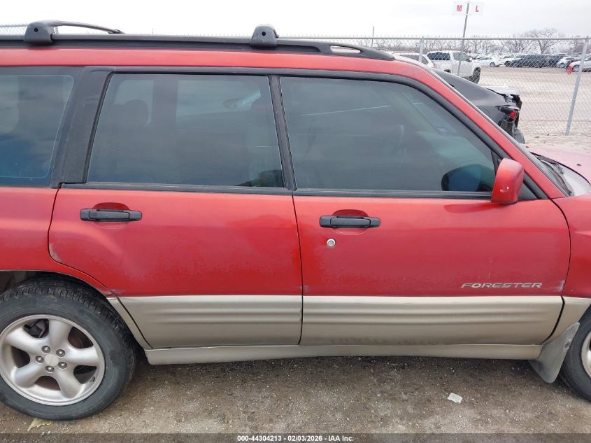 2001 Subaru Forester S VIN: JF1SF65551H763607 Lot: 44304213
