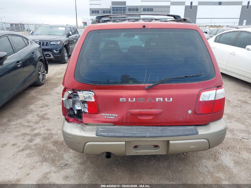 2001 Subaru Forester S VIN: JF1SF65551H763607 Lot: 44304213