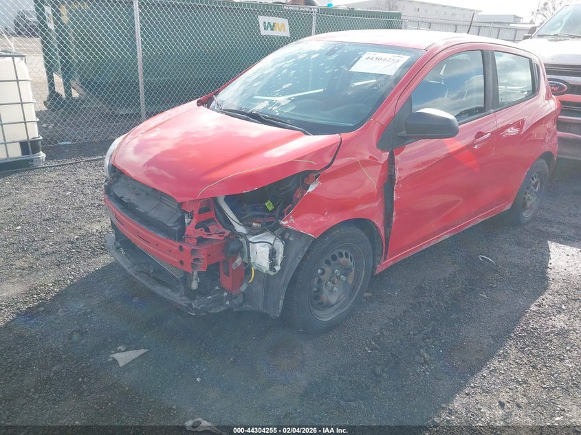 2021 Chevrolet Spark Fwd Ls Automatic VIN: KL8CB6SA1MC740248 Lot: 44304255
