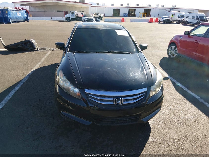 2012 Honda Accord 2.4 2.4 Ex-L black Lot 111044304407 Vin 1HGCP2F86CA070216