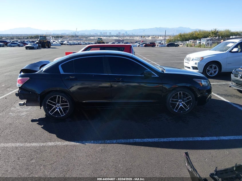 2012 Honda Accord 2.4 2.4 Ex-L black Lot 111044304407 Vin 1HGCP2F86CA070216
