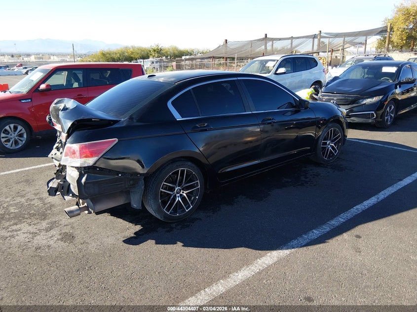 2012 Honda Accord 2.4 2.4 Ex-L black Lot 111044304407 Vin 1HGCP2F86CA070216