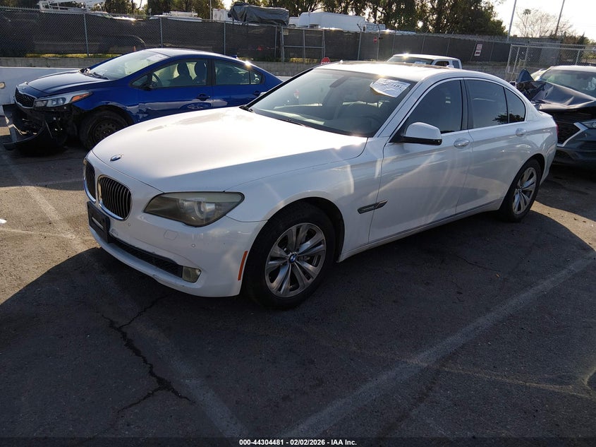 2012 BMW 7er 3.0 740I white Lot 111044304481 Vin WBAKA4C59CDS99115