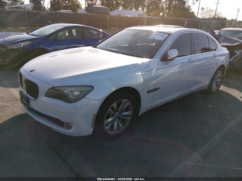 2012 BMW 7er 3.0 740I white Lot 111044304481 Vin WBAKA4C59CDS99115