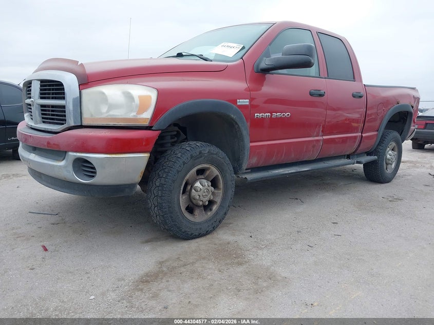2006 Dodge Ram 2500 Slt/Trx4 Off Road/Sport/Power Wagon