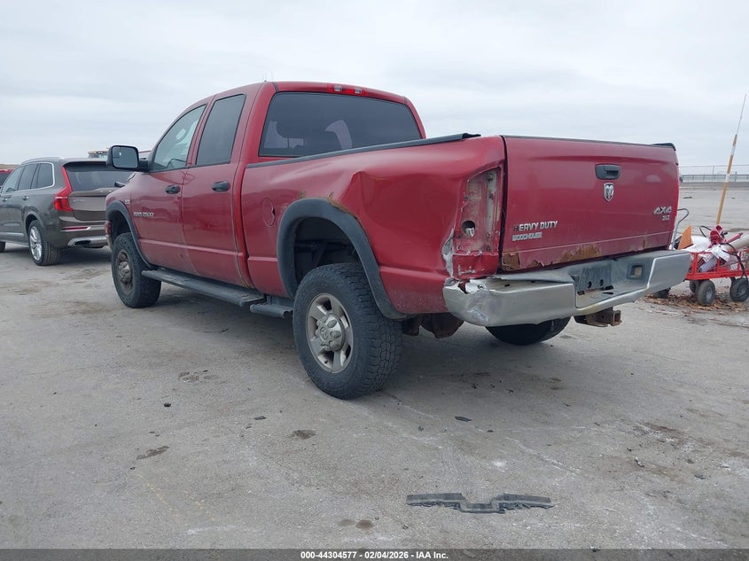 2006 Dodge Ram 2500 Slt/Trx4 Off Road/Sport/Power Wagon