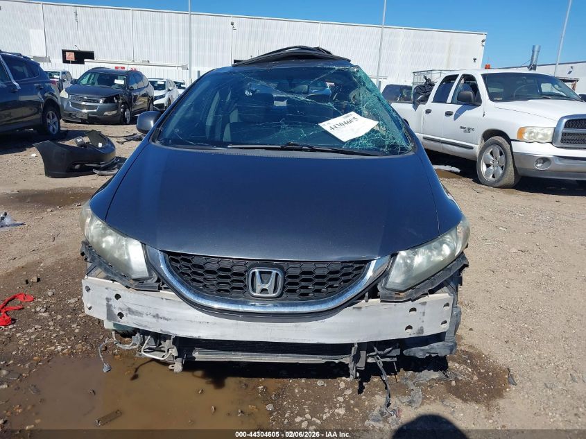 2013 Honda Civic Ex-L VIN: 19XFB2F92DE086043 Lot: 44304605