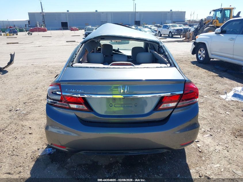 2013 Honda Civic Ex-L VIN: 19XFB2F92DE086043 Lot: 44304605