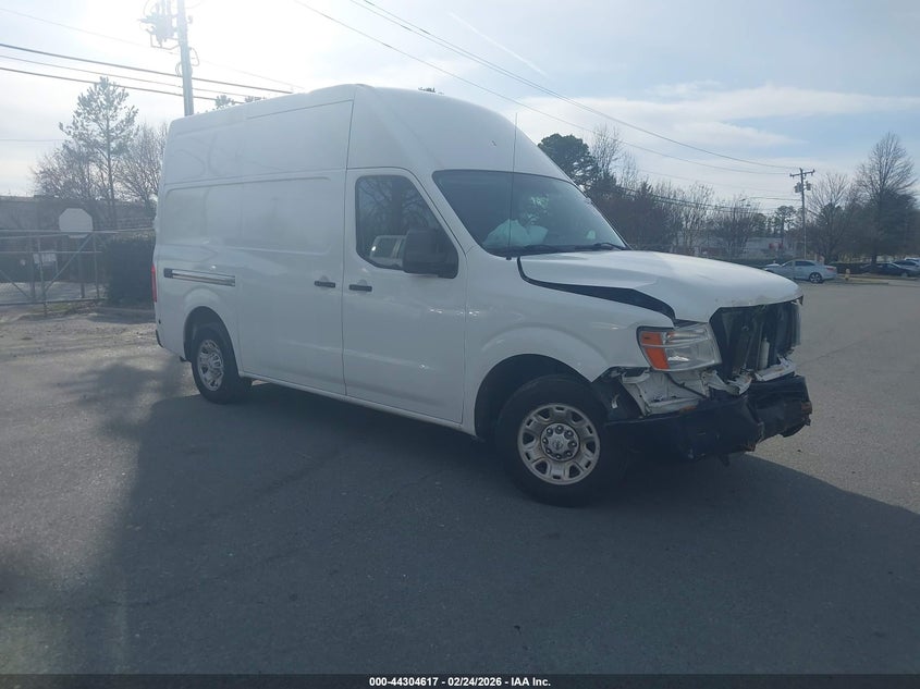 2019 Nissan Nv Cargo Nv2500 Hd Sv V6