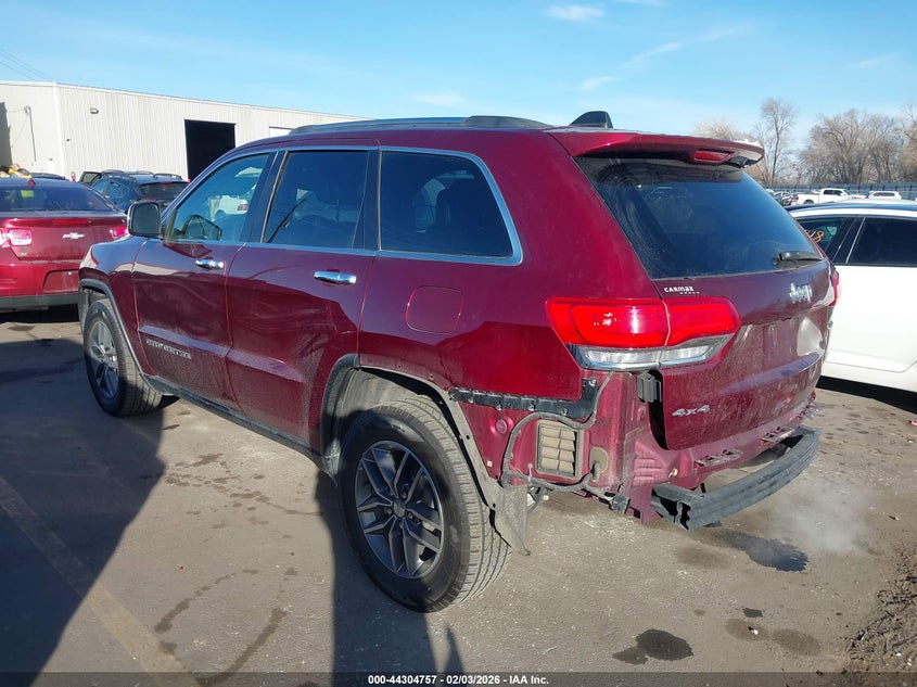 2018 Jeep Grand Cherokee Limited 4X4